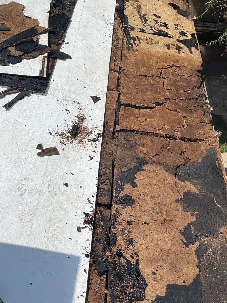 Completed re-roof project Universal Roofing completed re-roof for a Tucson homeowner