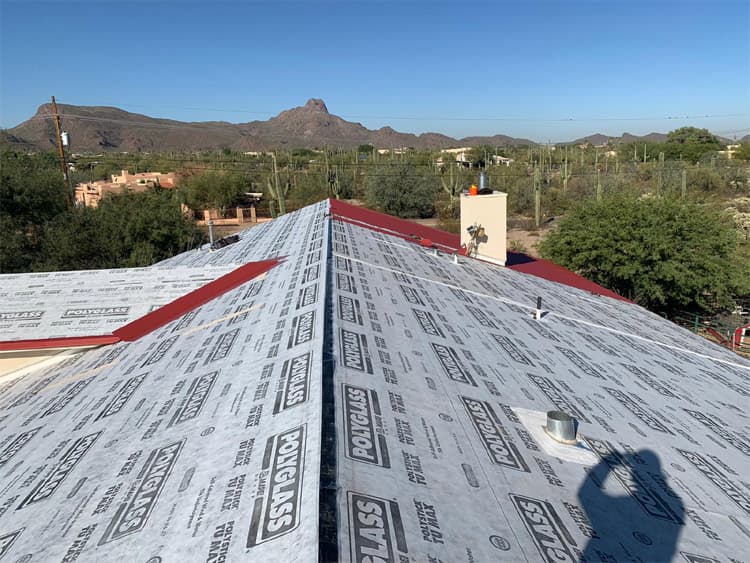Sahuarita roofing project Universal Roofing project in Sahuarita, AZ